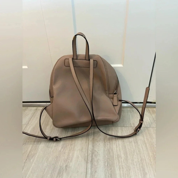 Guess Women’s Beige Faux Leather Backpack - Picture 2 of 4